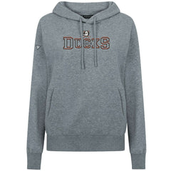 Anaheim Ducks Levelwear Women's Adorn Journey Pullover Hoodie Gray