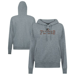 Philadelphia Flyers Levelwear Women's Adorn Journey Pullover Hoodie Gray