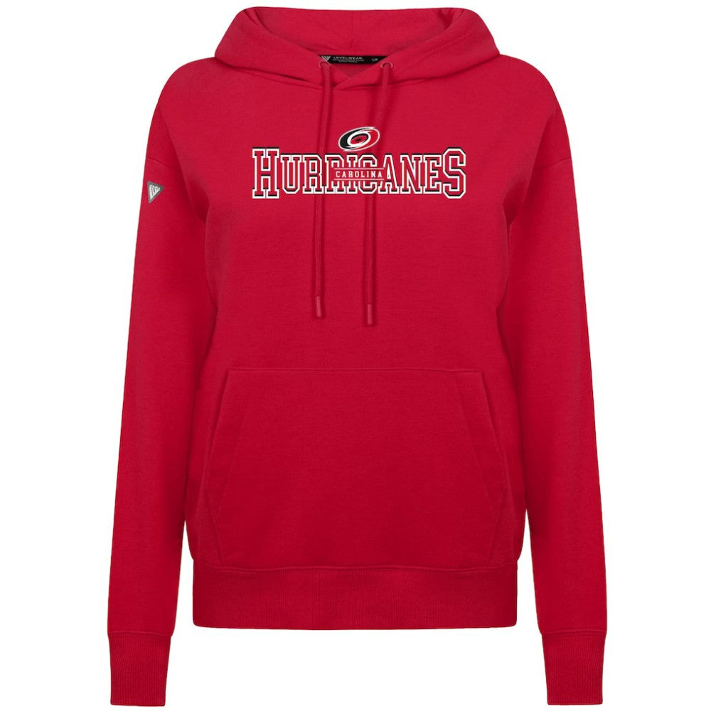 Carolina Hurricanes Levelwear Women's Adorn Journey Pullover Hoodie Red