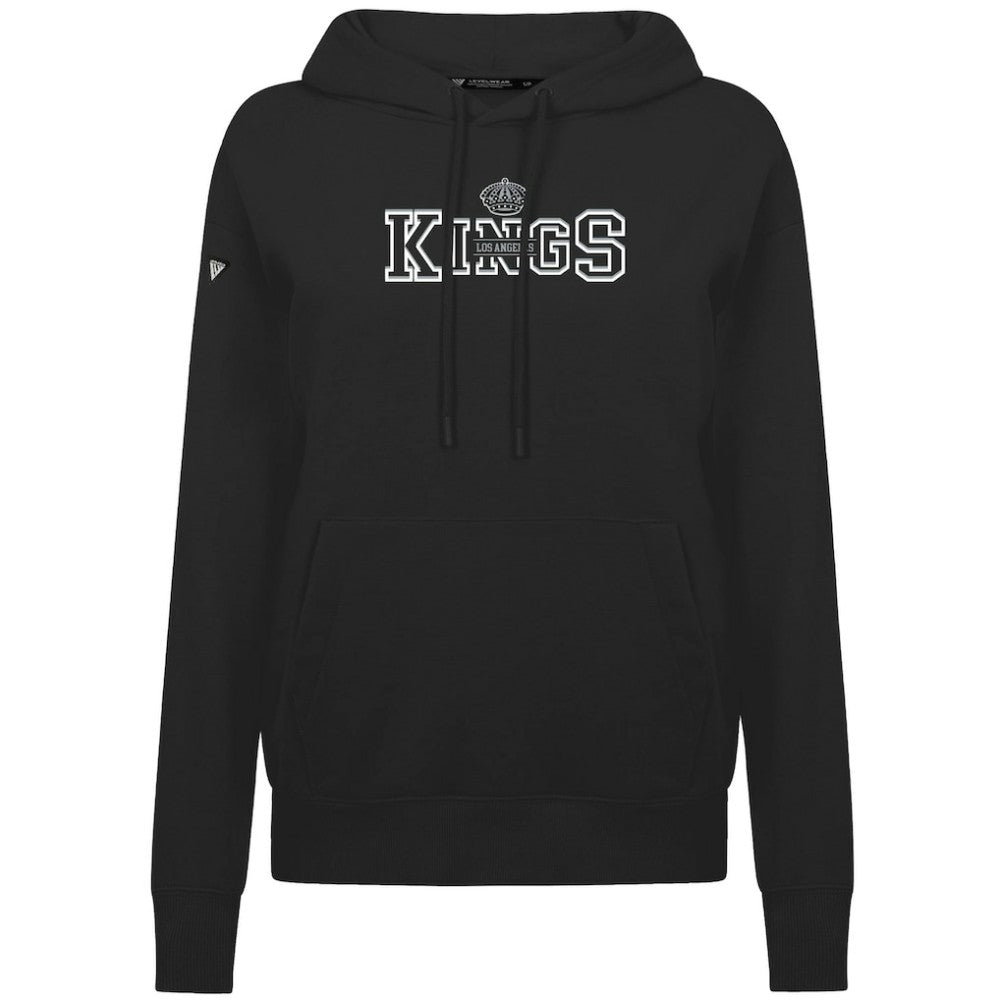 Los Angeles Kings Levelwear Women's Adorn Journey Pullover Hoodie Black
