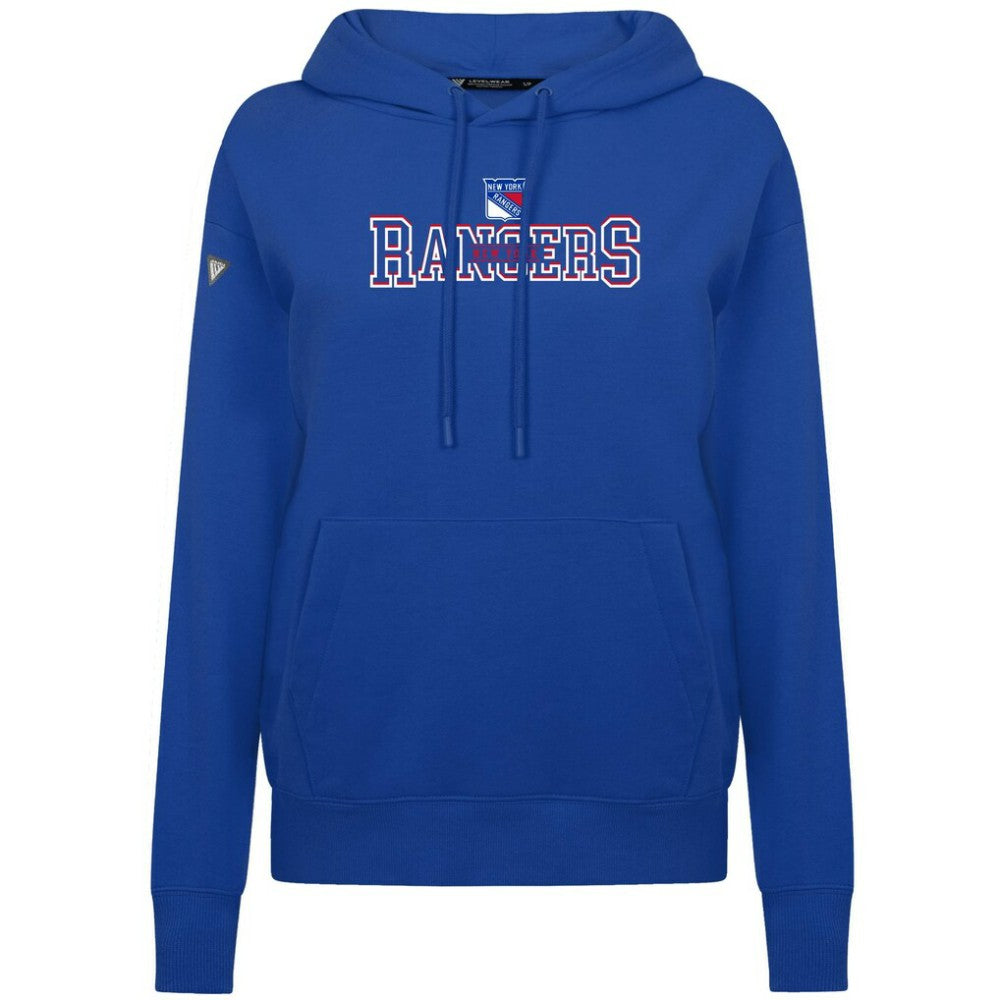 New York Rangers Levelwear Women's Adorn Journey Pullover Hoodie Royal