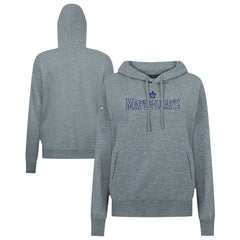 Toronto Maple Leafs Levelwear Women's Adorn Journey Pullover Hoodie Gray