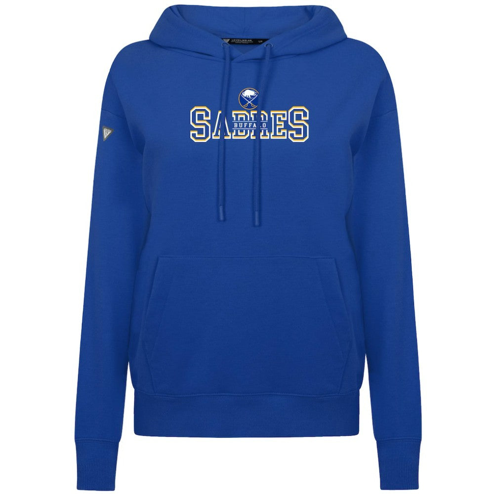 Buffalo Sabres Levelwear Women's Adorn Journey Pullover Hoodie Royal