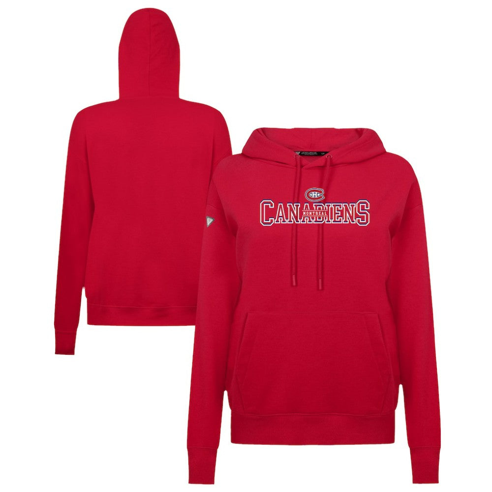 Montreal Canadiens Levelwear Women's Adorn Journey Pullover Hoodie Red