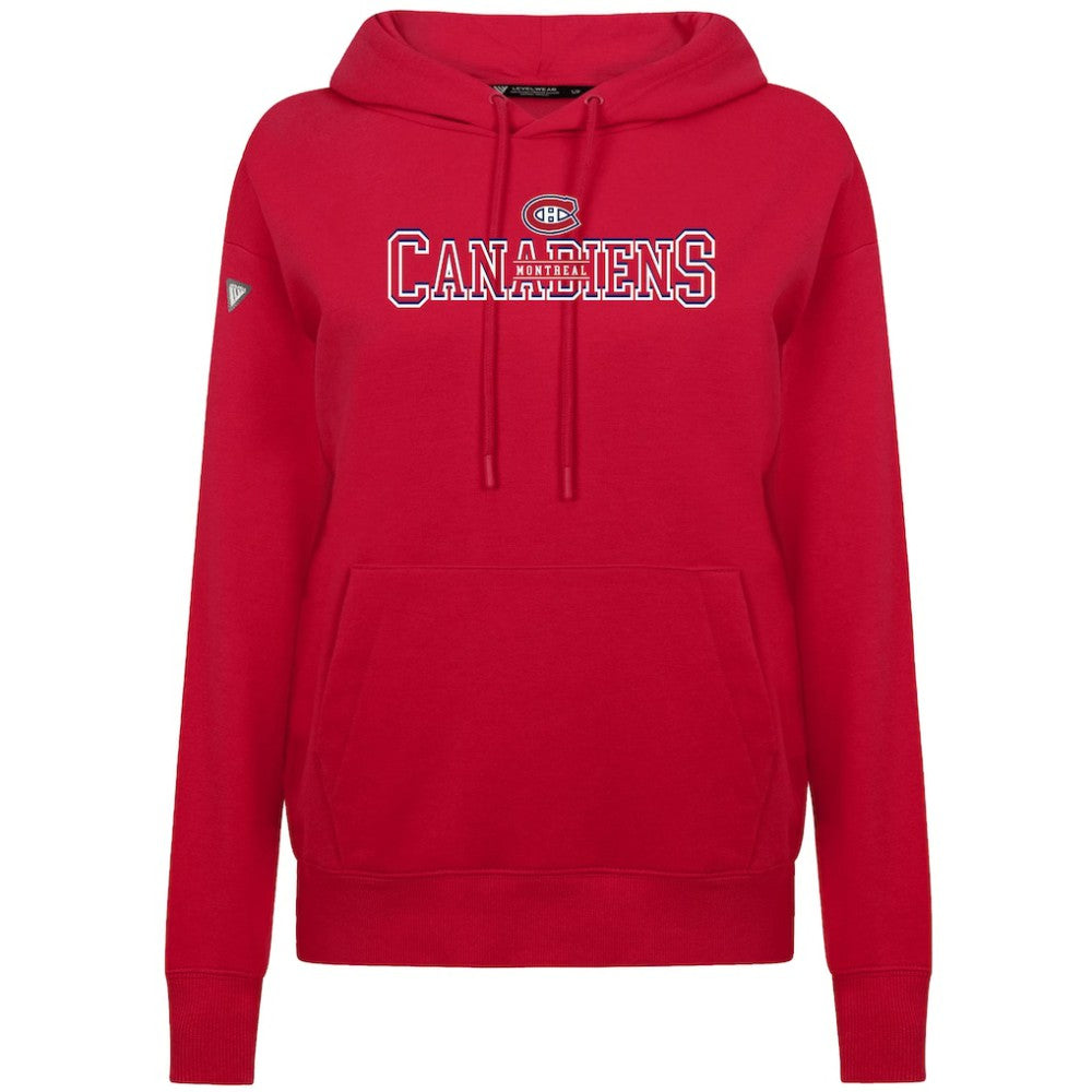 Montreal Canadiens Levelwear Women's Adorn Journey Pullover Hoodie Red