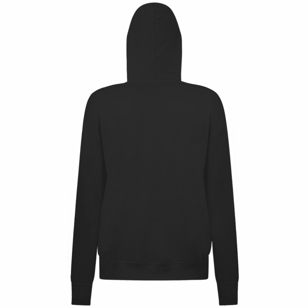 Anaheim Ducks Levelwear Women's Adorn Banner Arch Pullover Hoodie Black