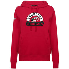 Carolina Hurricanes Levelwear Women's Adorn Banner Arch Pullover Hoodie Red