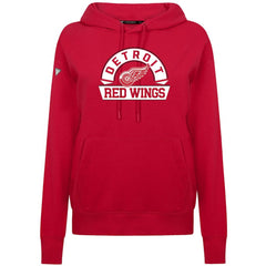 Detroit Red Wings Levelwear Women's Adorn Banner Arch Pullover Hoodie Red
