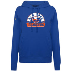 New York Islanders Levelwear Women's Adorn Banner Arch Pullover Hoodie Royal