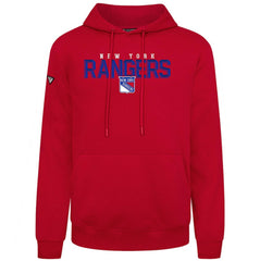 New York Rangers Levelwear Podium Carve Pullover Hoodie Red