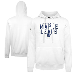 Toronto Maple Leafs Levelwear Podium Carve Pullover Hoodie White