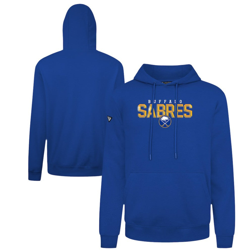 Buffalo Sabres Levelwear Podium Carve Pullover Hoodie Royal