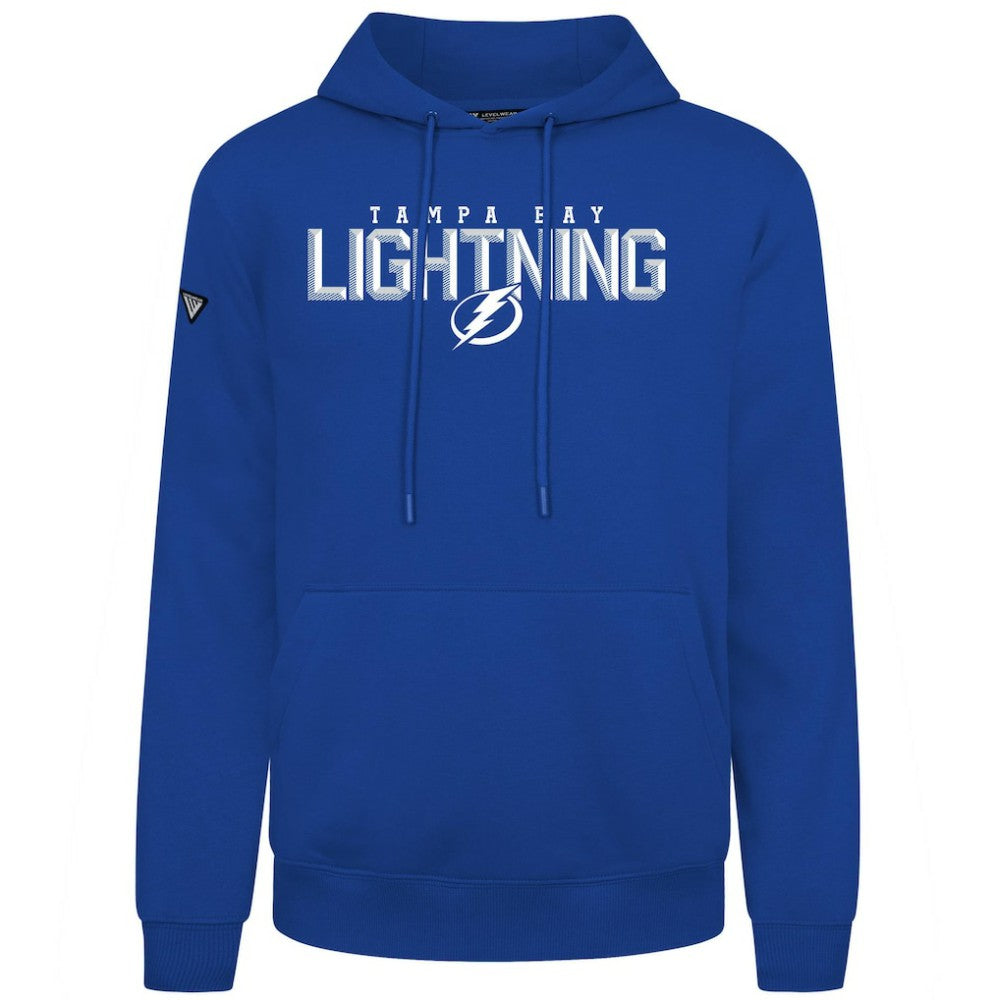 Tampa Bay Lightning Levelwear Podium Carve Pullover Hoodie Royal