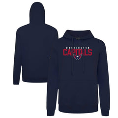 Washington Capitals Levelwear Podium Carve Pullover Hoodie Navy