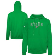 Dallas Stars Levelwear Podium Carve Pullover Hoodie Green