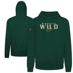 Minnesota Wild Levelwear Podium Carve Pullover Hoodie Green