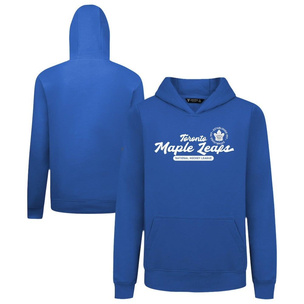 Toronto Maple Leafs Levelwear Youth Podium Monument Pullover Hoodie Royal