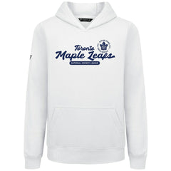 Toronto Maple Leafs Levelwear Youth Podium Monument Pullover Hoodie White