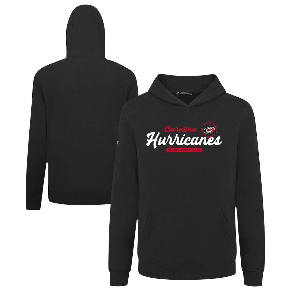 Carolina Hurricanes Levelwear Youth Podium Monument Pullover Hoodie Black