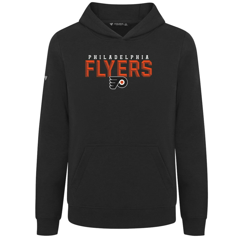 Philadelphia Flyers Levelwear Youth Podium Carve Pullover Hoodie Black