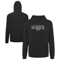 Los Angeles Kings Levelwear Youth Podium Carve Pullover Hoodie Black