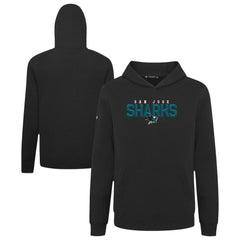 San Jose Sharks Levelwear Youth Podium Carve Pullover Hoodie Black