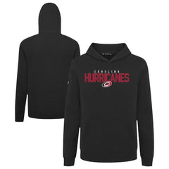 Carolina Hurricanes Levelwear Youth Podium Carve Pullover Hoodie Black
