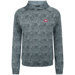 Montreal Canadiens Levelwear Albatross Raglan Pullover Hoodie Gray