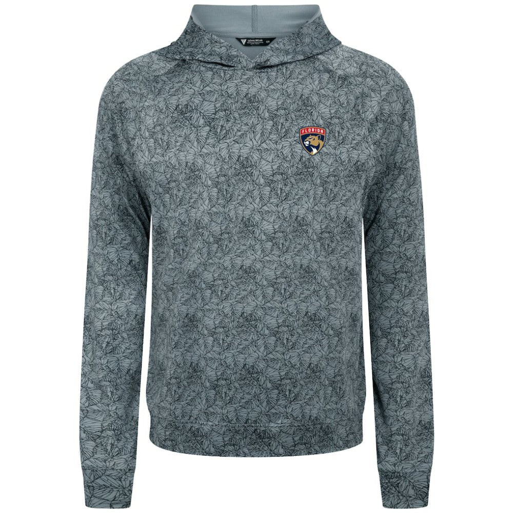 Florida Panthers Levelwear Albatross Raglan Pullover Hoodie Gray