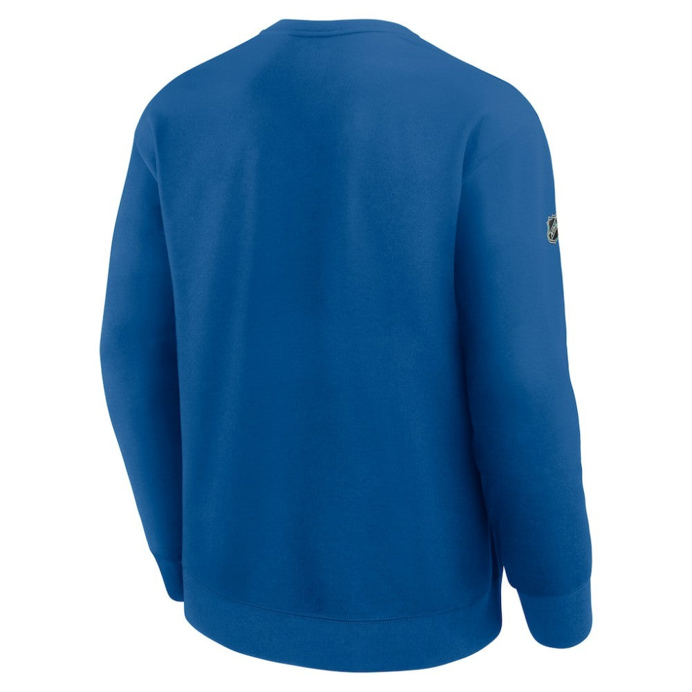 New York Rangers Fanatics 2026 NHL Winter Classic Authentic Pro Sweatshirt Blue