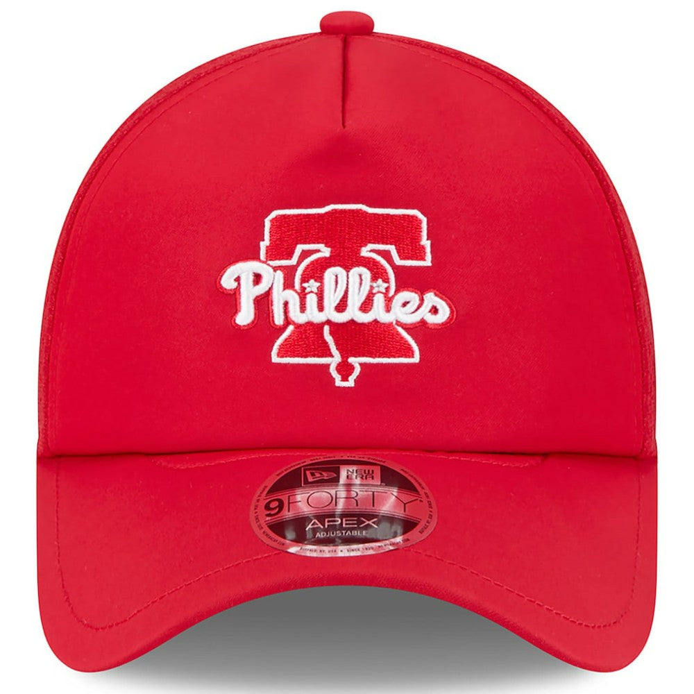 Philadelphia Phillies 2026 Batting Practice Alternate Apex 9FORTY Adjustable Hat Red | New Era