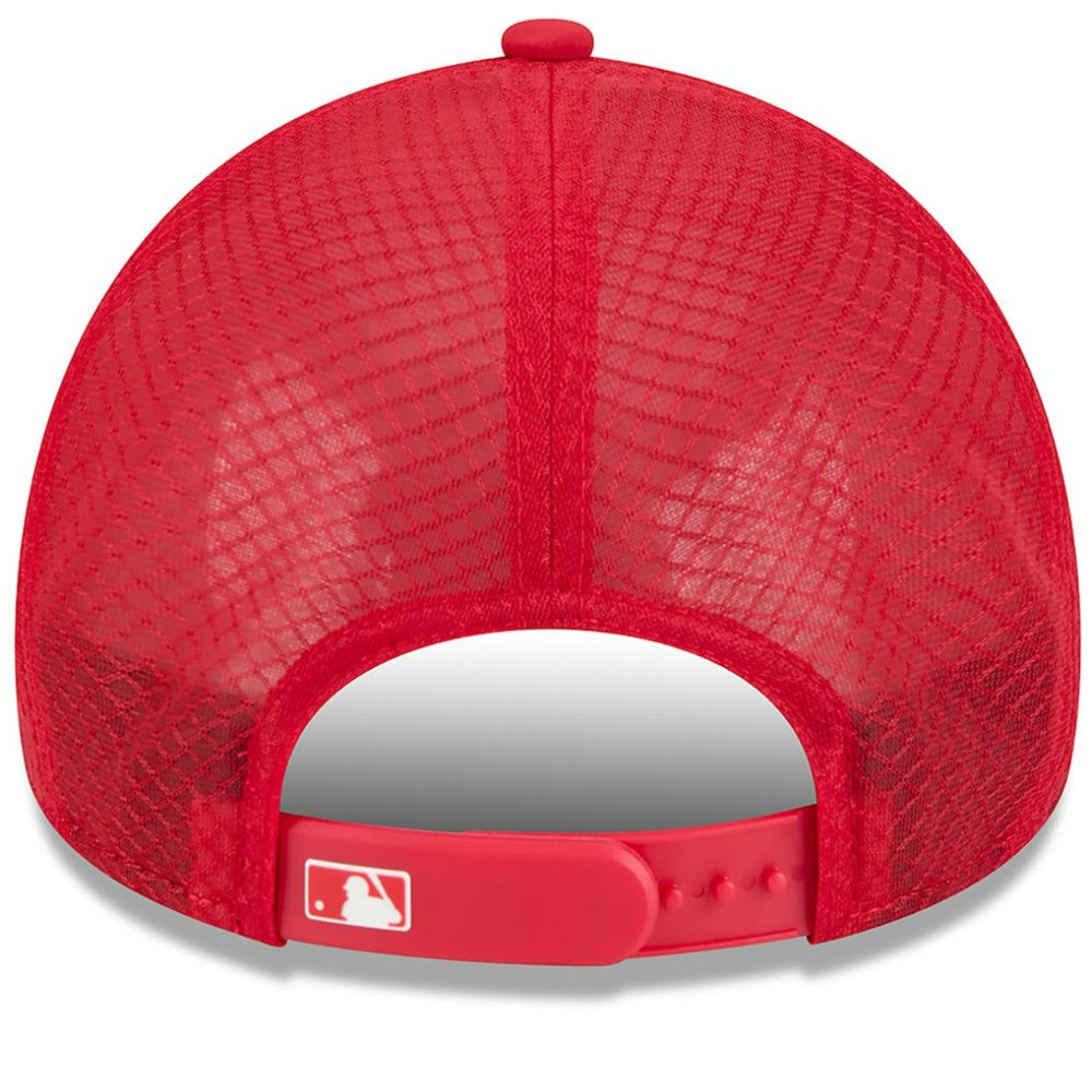Philadelphia Phillies 2026 Batting Practice Alternate Apex 9FORTY Adjustable Hat Red | New Era