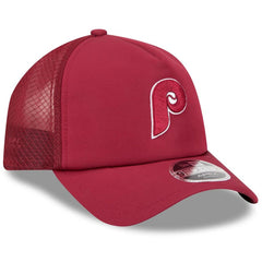 Philadelphia Phillies 2026 Batting Practice Alternate Apex 9FORTY Adjustable Hat Maroon | New Era