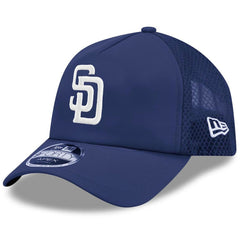 San Diego Padres 2026 Batting Practice Alternate Apex 9FORTY Adjustable Hat Navy | New Era