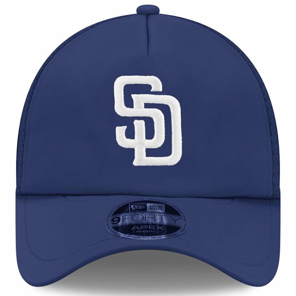 San Diego Padres 2026 Batting Practice Alternate Apex 9FORTY Adjustable Hat Navy | New Era