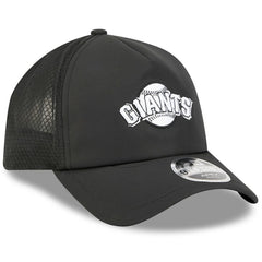 San Francisco Giants 2026 Batting Practice Alternate Apex 9FORTY Adjustable Hat Black | New Era
