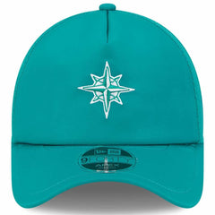 Seattle Mariners 2026 Batting Practice Alternate Apex 9FORTY Adjustable Hat Teal | New Era