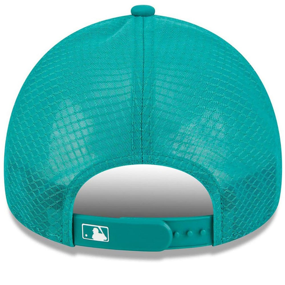 Seattle Mariners 2026 Batting Practice Alternate Apex 9FORTY Adjustable Hat Teal | New Era