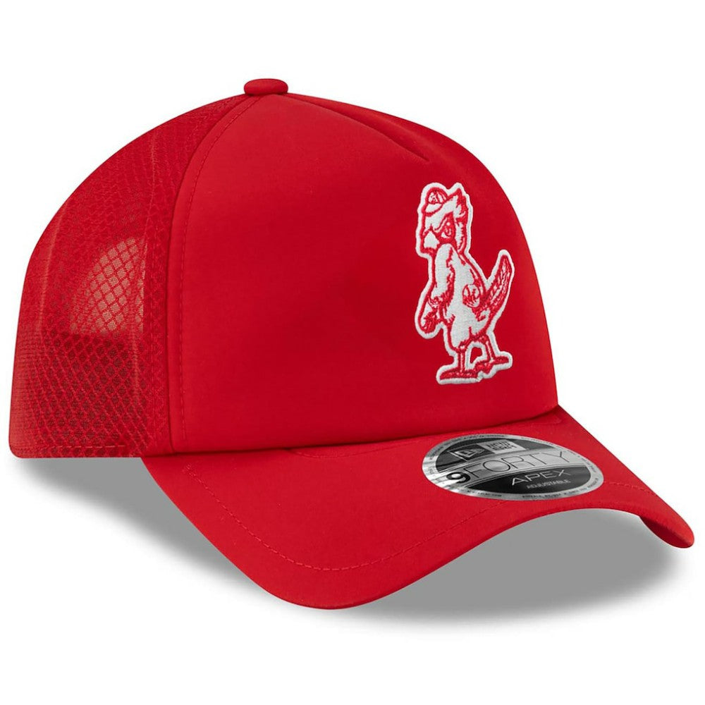 St. Louis Cardinals 2026 Batting Practice Alternate Apex 9FORTY Adjustable Hat Red | New Era