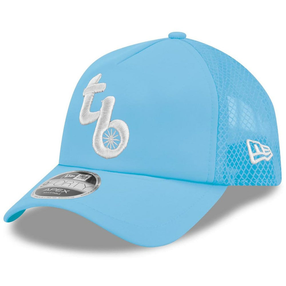 Tampa Bay Rays 2026 Batting Practice Alternate Apex 9FORTY Adjustable Hat Light Blue | New Era