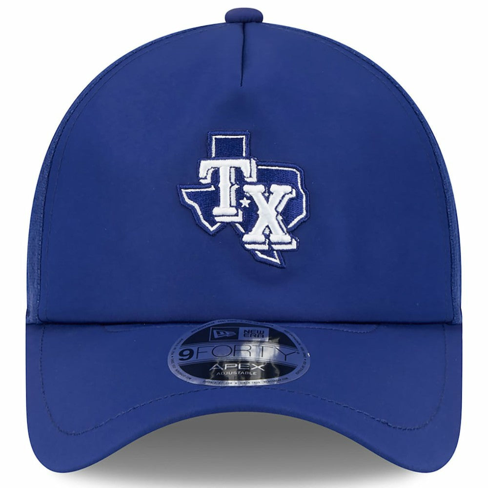 Texas Rangers 2026 Batting Practice Alternate Apex 9FORTY Adjustable Hat Royal | New Era