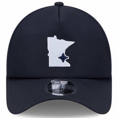 Minnesota Twins 2026 Batting Practice Alternate Apex 9FORTY Adjustable Hat Navy | New Era