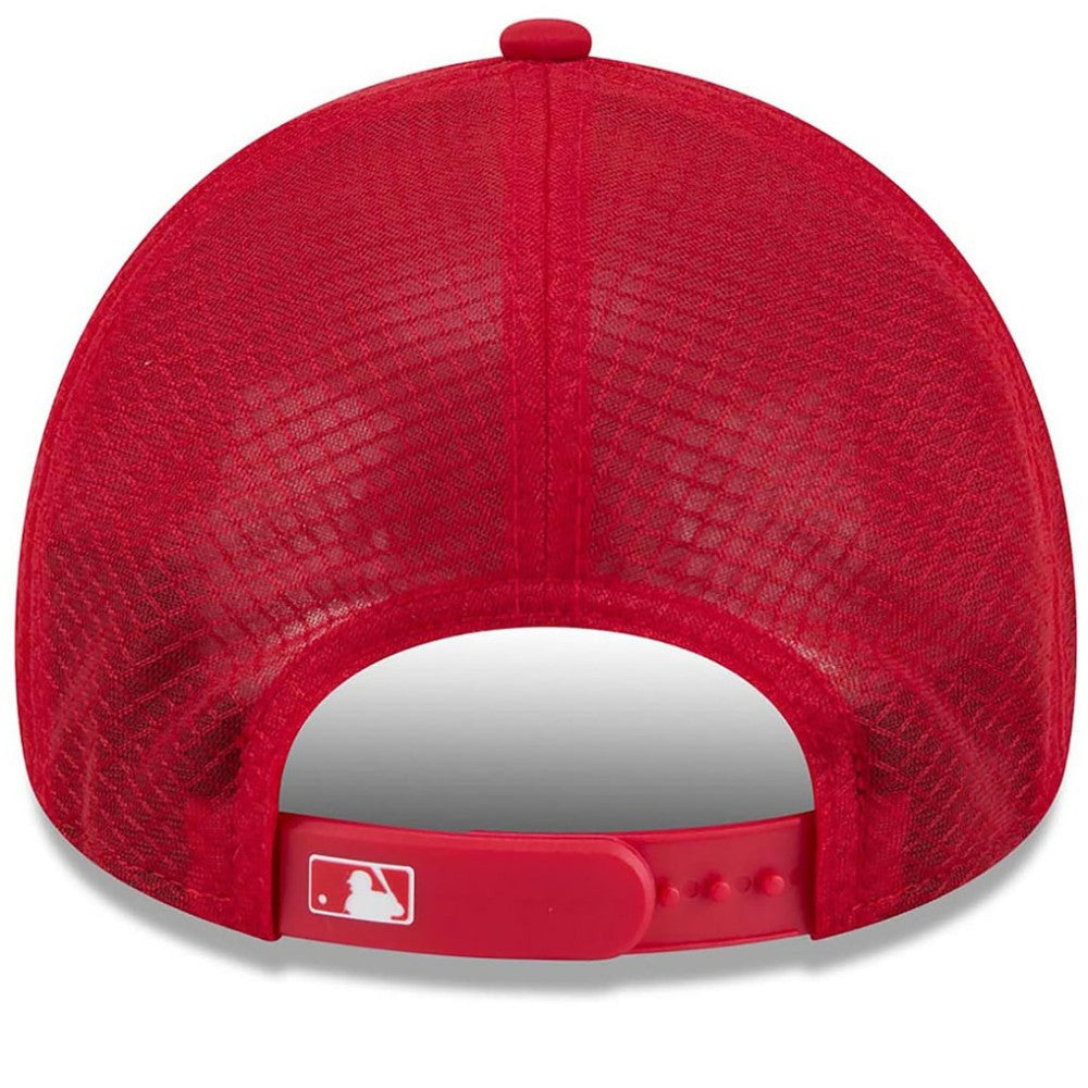 New York Yankees 2026 Batting Practice Alternate Apex 9FORTY Adjustable Hat Red | New Era