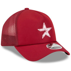 Houston Astros 2026 Batting Practice Alternate Apex 9FORTY Adjustable Hat Red | New Era