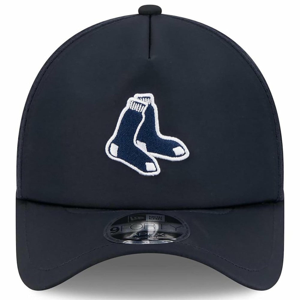 Boston Red Sox 2026 Batting Practice Alternate Apex 9FORTY Adjustable Hat Navy | New Era