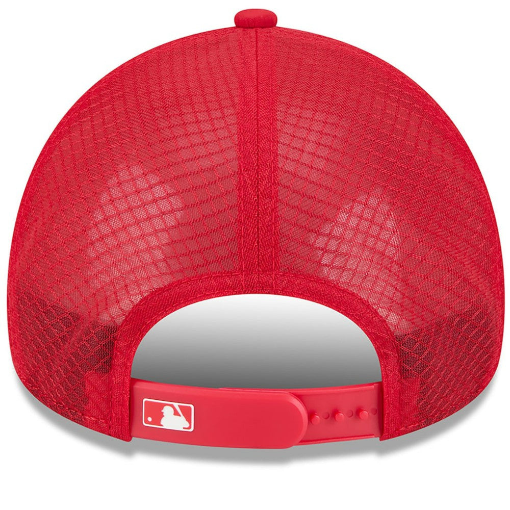 Boston Red Sox 2026 Batting Practice Alternate Apex 9FORTY Adjustable Hat Red | New Era