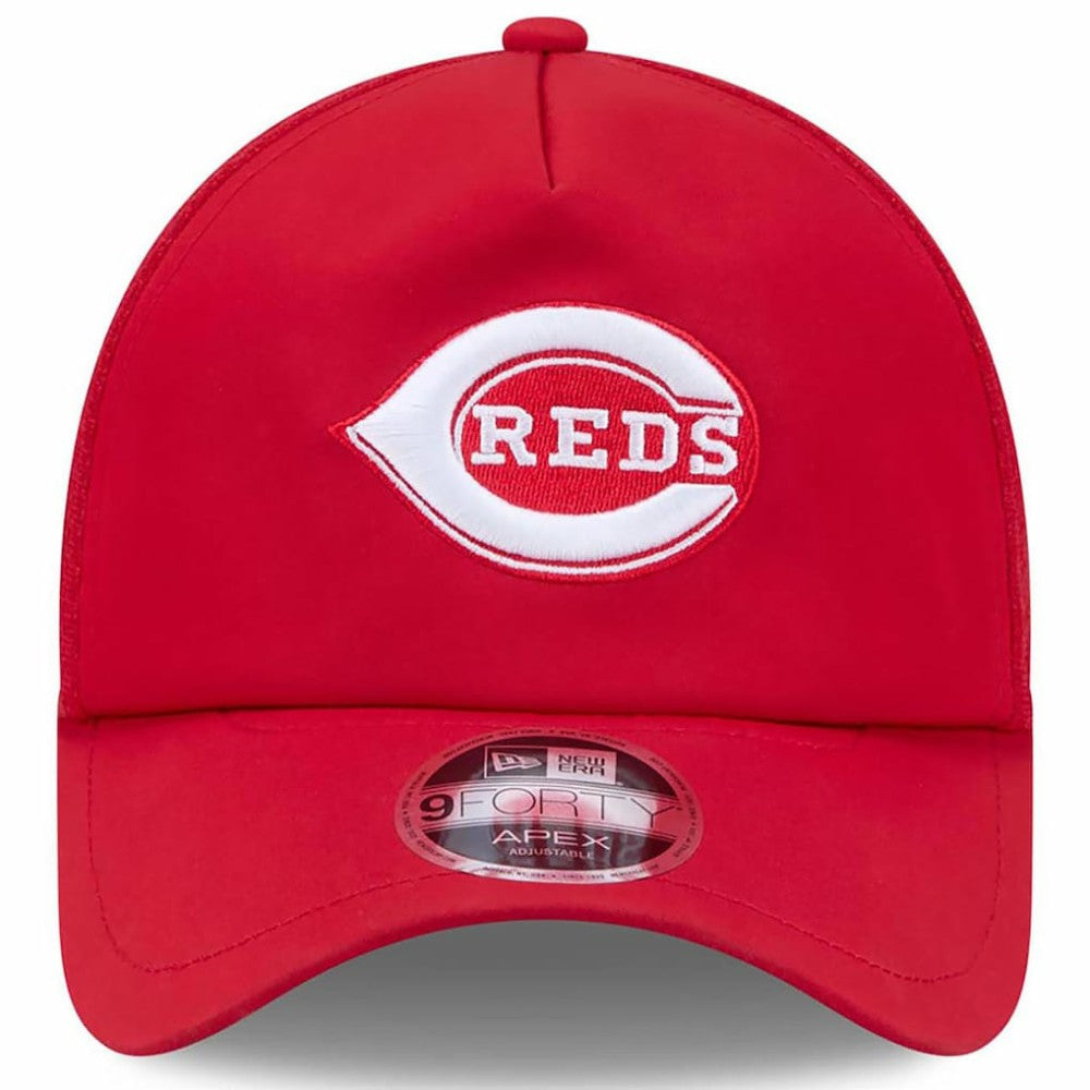 Cincinnati Reds 2026 Batting Practice Alternate Apex 9FORTY Adjustable Hat Red | New Era