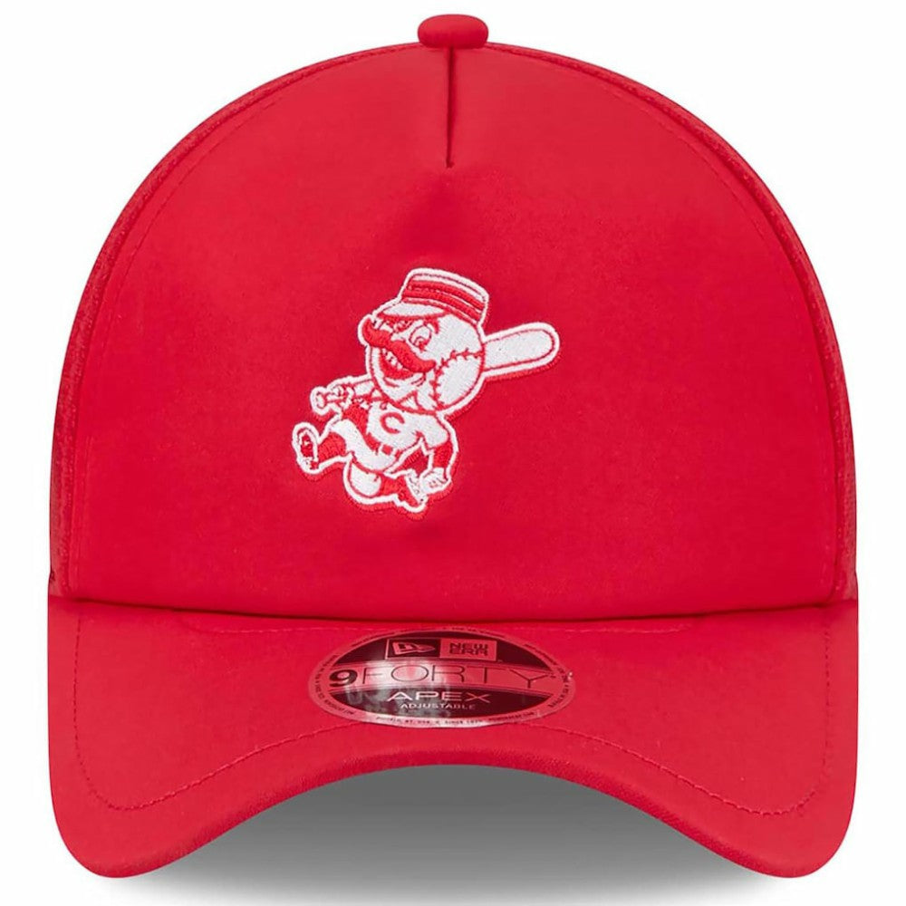 Cincinnati Reds 2026 Batting Practice Alternate Apex 9FORTY Adjustable Hat Red | New Era