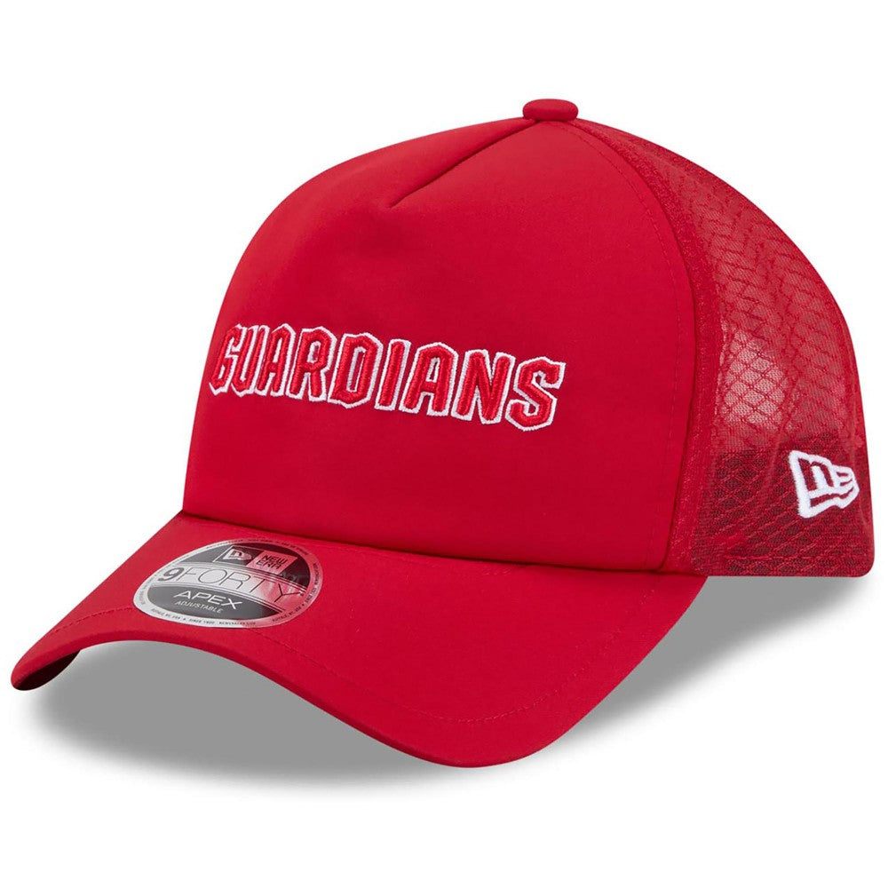 Cleveland Guardians 2026 Batting Practice Alternate Apex 9FORTY Adjustable Hat Red | New Era