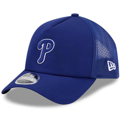 Philadelphia Phillies 2026 Batting Practice Apex 9FORTY Adjustable Trucker Hat Royal | New Era